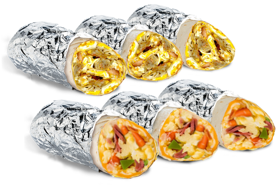 Breakfast Burrito Catering 20 pack. At Pico Pica Rico Mexican Restaurant in Sherman Oaks. 