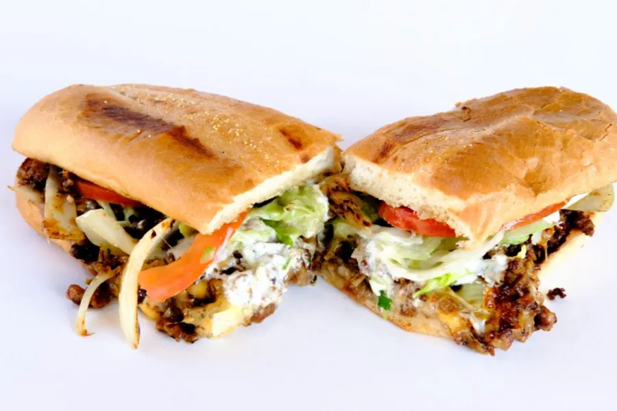 Pico Pica Rico | Torta French Baguette - Choice of Meat, lettuce, tomato, grilled onions, guacamole, cheese, sour cream & beans | Sherman Oaks 